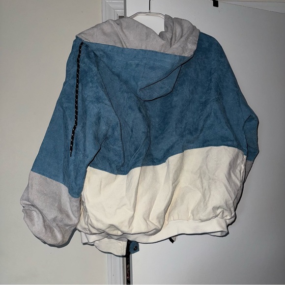 Corduroy Jacket Color Block - Picture 5 of 5